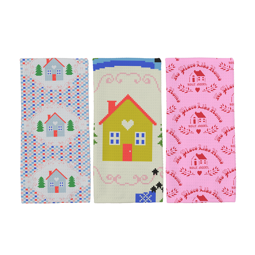 No Place Like Home Tea Towel Set Role Model Official Store