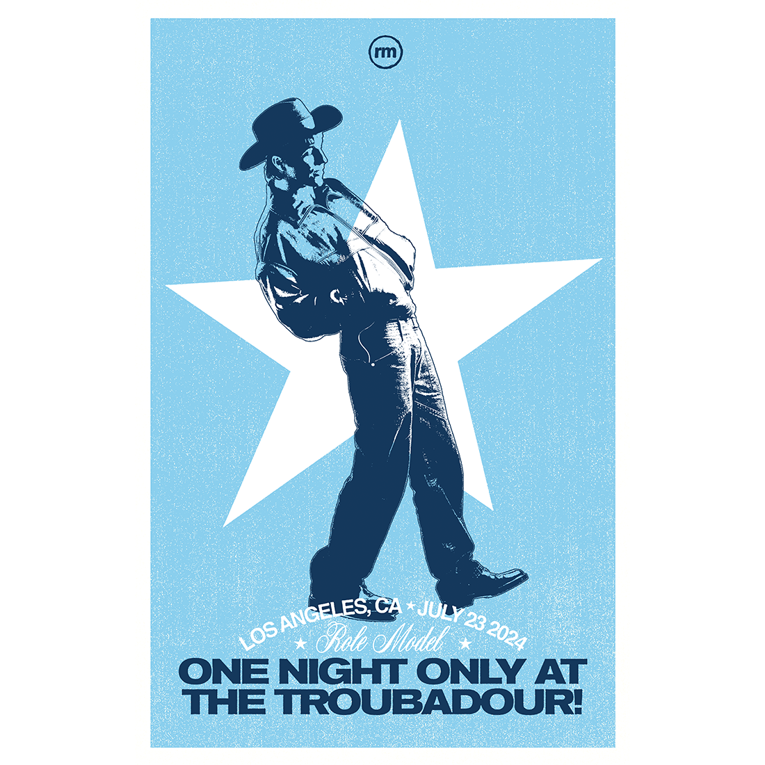 Signed Troubadour Poster