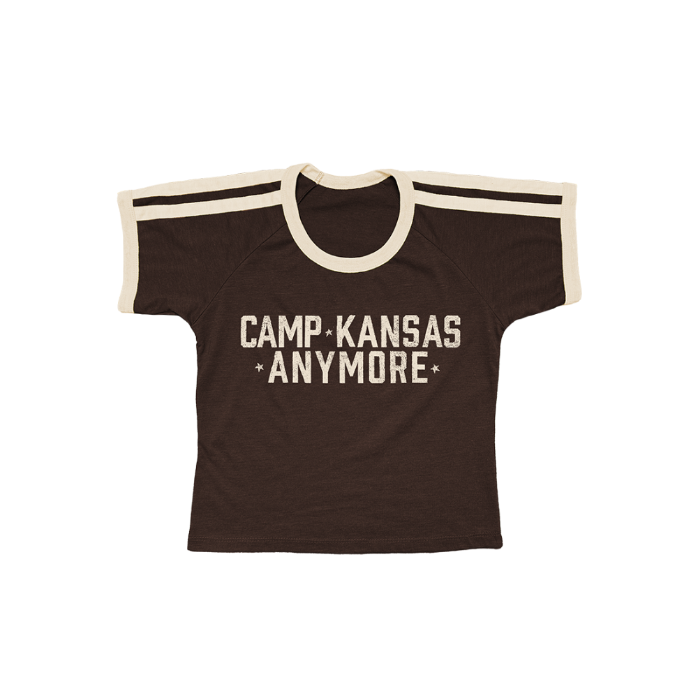 brown camp kansas anymore tee front