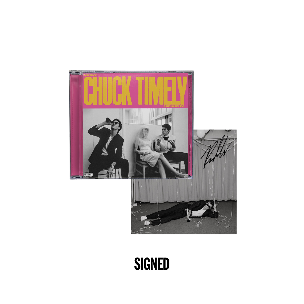 Chuck Timely & The Hourglass - CD (Signed) - Signed Insert 