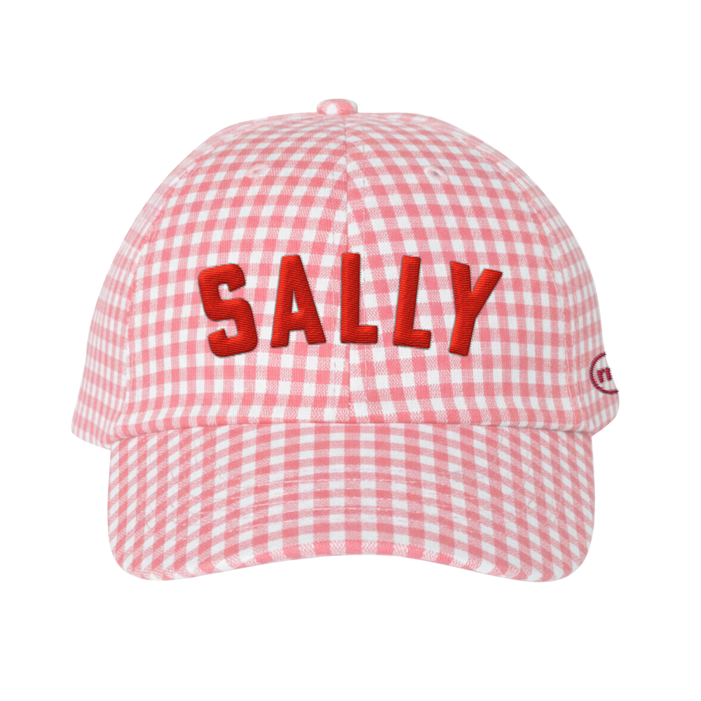GINGHAM SALLY HAT Front 