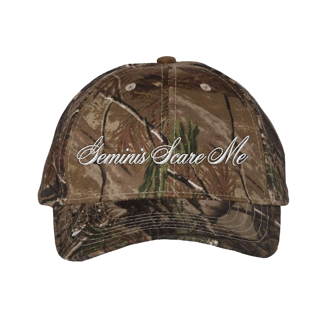 Geminis Scare Me Camo Hat